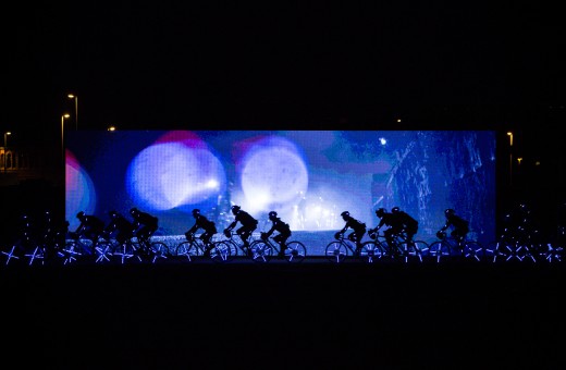 Ghost Peloton, Yorkshire. Photo: Alan McAteer